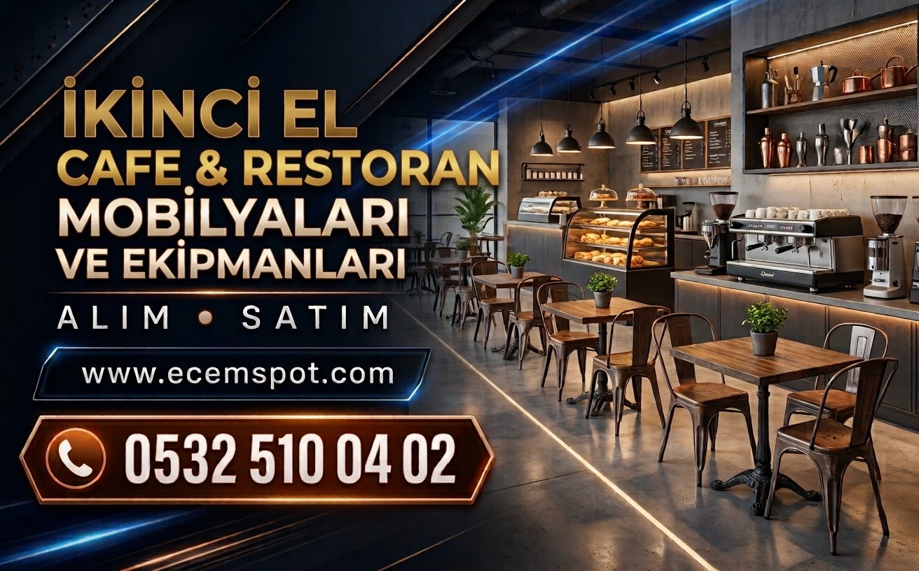 İkinci El Cafe ve Restoran Eşya Alım Satımı