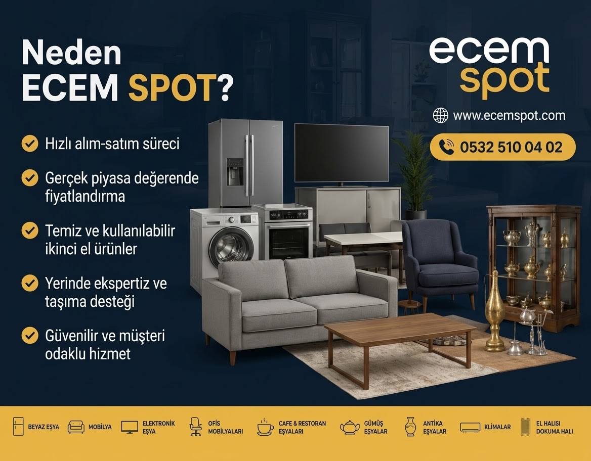 Ecem Spot | Maltepe Küçükyalı İkinci El Eşya Alım Satım